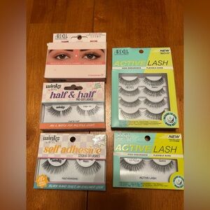 Mixed False Eyelash Lot - Ardell and Winks